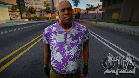 Trainer von Left 4 Dead im Hawaiihemd (Purpu für GTA San Andreas