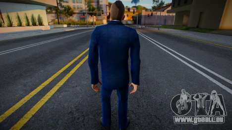 Soup FBI Blue Costume für GTA San Andreas