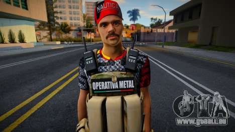 Mercenaire mexicain V3 pour GTA San Andreas
