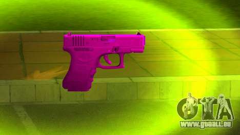 10 Glock Pistols (Pink) für GTA Vice City