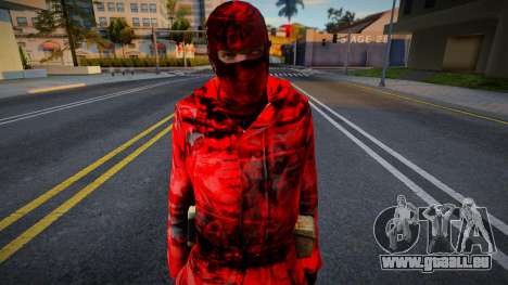 Arctique de Counter-Strike Source Red Black Drag pour GTA San Andreas