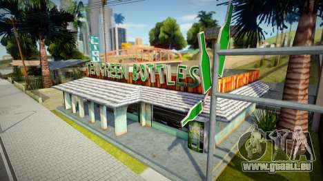 HD Ten Green Bottles Bar Schild von Definitive für GTA San Andreas