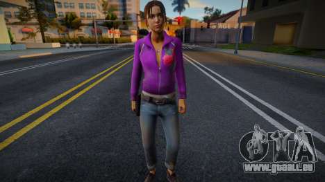 Zoe (Reskin) aus Left 4 Dead für GTA San Andreas
