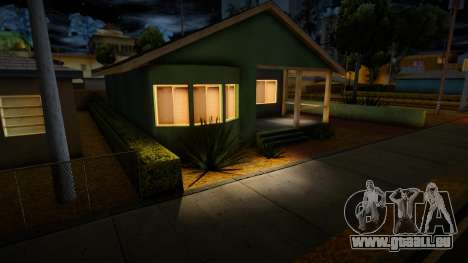 Verbesserte Beleuchtung für das Zuhause von Big  für GTA San Andreas