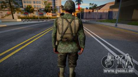 Soldat américain de CoD WaW v5 pour GTA San Andreas