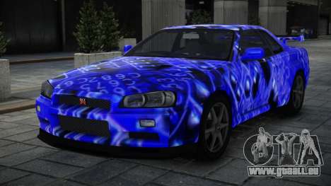 Nissan Skyline R34 GT-R V-Spec II Nur S5 pour GTA 4