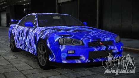 Nissan Skyline R34 GT-R V-Spec II Nur S5 pour GTA 4