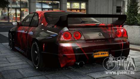 Nissan Skyline R33 JUN S8 pour GTA 4