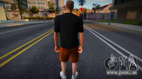 Mann in karierten Shorts für GTA San Andreas
