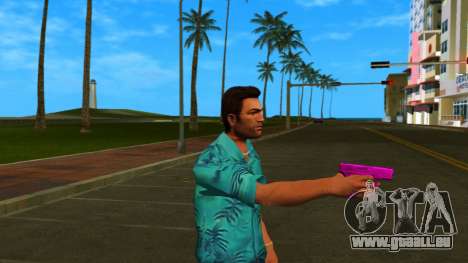 10 Glock Pistols (Pink) für GTA Vice City