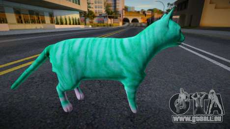 Chat Turquoise pour GTA San Andreas