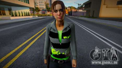 Zoe (Plants vs Zombies) aus Left 4 Dead für GTA San Andreas