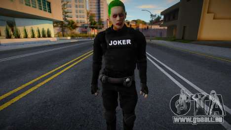Joker en uniforme des forces spéciales v2 pour GTA San Andreas