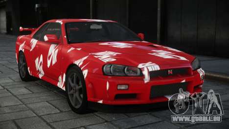 Nissan Skyline R34 GT-R V-Spec II Nur S6 für GTA 4