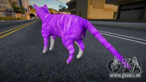 Lila Katze für GTA San Andreas
