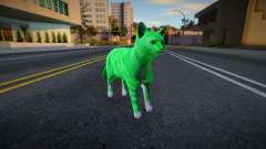 Grüne Katze für GTA San Andreas