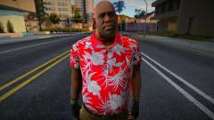 Entraîneur de Left 4 Dead en chemise hawaïenne (Rouge pour GTA San Andreas