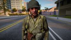 Soldat américain de CoD WaW v1 pour GTA San Andreas