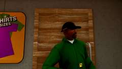 Realistic Gucci Cap Black für GTA San Andreas Definitive Edition
