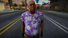 Entraîneur de Left 4 Dead en chemise hawaïenne (Purpu pour GTA San Andreas