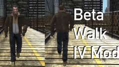IV Beta Walkstyle für GTA 4