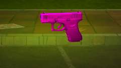 10 Glock Pistols (Pink) pour GTA Vice City