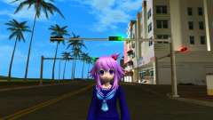 Neptune (School Uniform) from Hyperdimension Nep pour GTA Vice City