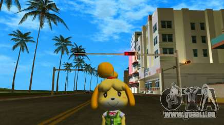 Isabelle from Animal Crossing pour GTA Vice City