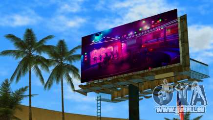Werbung für den Malibu Club (GTA-Trilogie-Bildschirm) für GTA Vice City