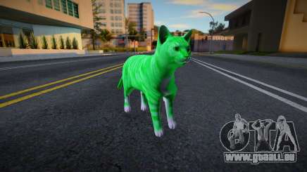 Chat vert pour GTA San Andreas