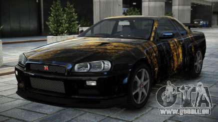 Nissan Skyline R34 GT-R V-Spec II Nur S10 für GTA 4