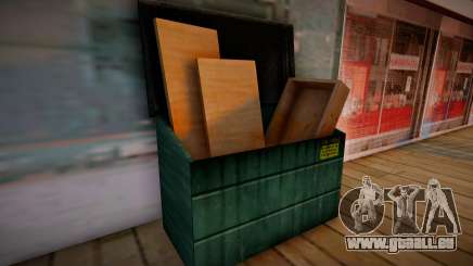 HD-Müllcontainer für GTA San Andreas
