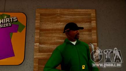 Realistic Gucci Cap Black pour GTA San Andreas Definitive Edition