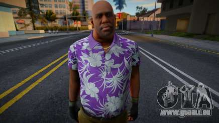 Entraîneur de Left 4 Dead en chemise hawaïenne (Purpu pour GTA San Andreas