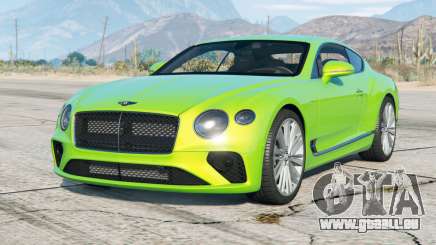 Bentley Continental GT Speed 2022〡ajouter pour GTA 5