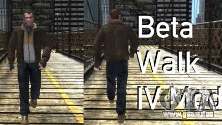 IV Beta Walkstyle für GTA 4