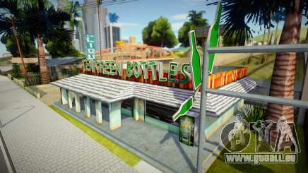 HD Ten Green Bottles Bar Schild von Definitive für GTA San Andreas