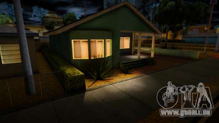 Verbesserte Beleuchtung für das Zuhause von Big Smoke für GTA San Andreas