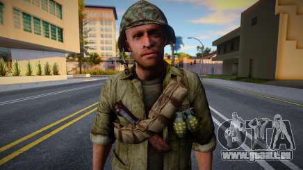 American Soldier von CoD WaW v7 für GTA San Andreas