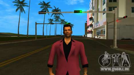 Tommy en Rouge SUIT HD pour GTA Vice City