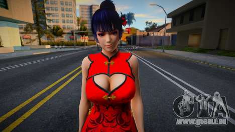 DOA Nyotengu - Mandarin Chinese Dress für GTA San Andreas