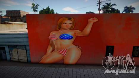 Mural Tina pour GTA San Andreas