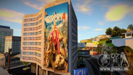 Far Cry Series Billboard v4 pour GTA San Andreas