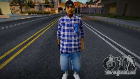 Gangster en chemise à carreaux pour GTA San Andreas