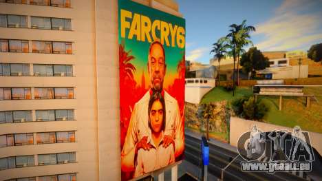 Far Cry Series Billboard v6 für GTA San Andreas