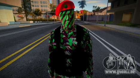 Soldat indonésien V2 pour GTA San Andreas