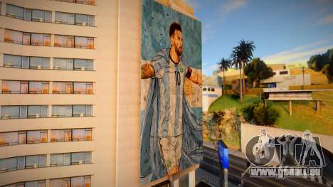 New Billboards with Lionel Messi für GTA San Andreas