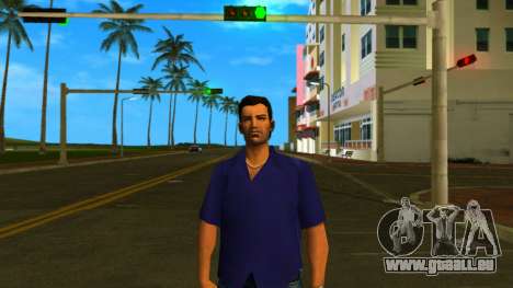 T-Shirt Ocean Blue für GTA Vice City