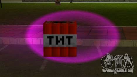 TNT Minecraft für GTA Vice City