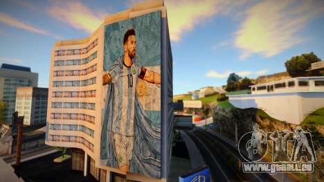 New Billboards with Lionel Messi für GTA San Andreas